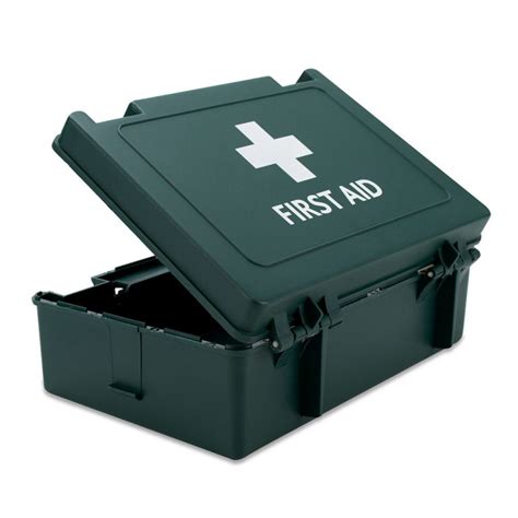 large empty first aid box